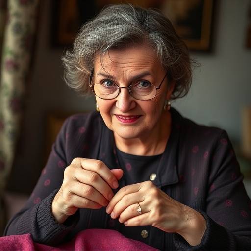 Portrait of Clara Dubois, Master Seamstress.